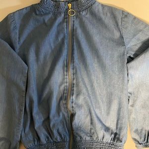 Blue “jean” jacket